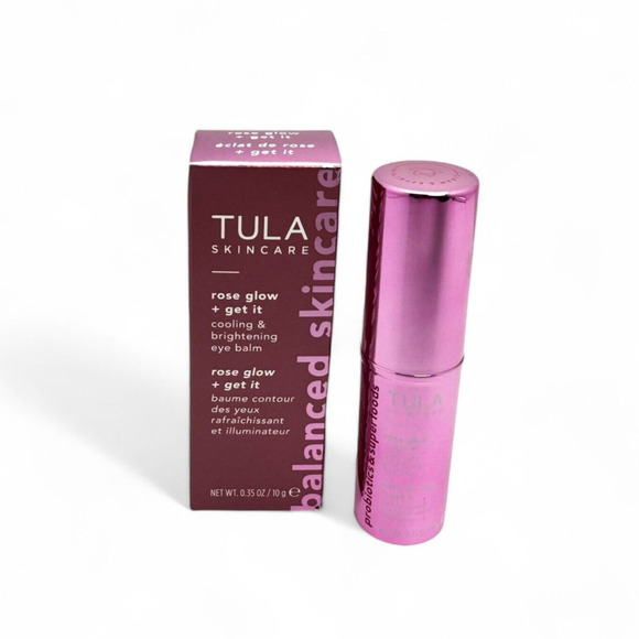 Tula Other - TULA Rose Glow + Get It Cooling & Brightening Eye Balm – 0.35 oz Full Size – NEW